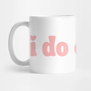 i do crew in Peach- Part of a Matching Set Mug